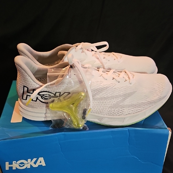 *Brand New* Hoka White Nimbus Crescendo MD Running Shoes